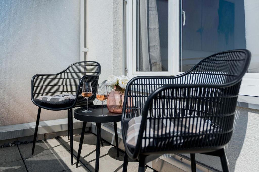 פרידריכסהאפן Louises City Penthouse Mit Panorama-Dachterasse מראה חיצוני תמונה